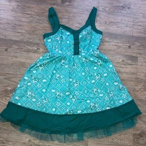 Little Mermaid Retro Style Dress